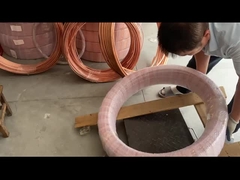 ASTM AISI Standart C1100 C1020 C10100 C11000 C12200 15mm 20mm 25mm Yuvarlak yalıtılmış bakır boru