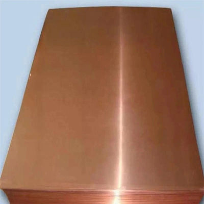 Melting Point 1083 ordm C11000 C10200 Copper Sheet Plate Polished Brass for ASTM Standard